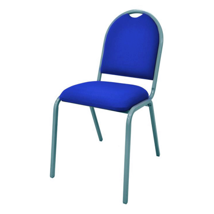 Cadeira auditorio azul